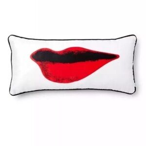 Diane Von Furstenberg 14"x30" Kiss Toss Pillow DVF for Target 💋